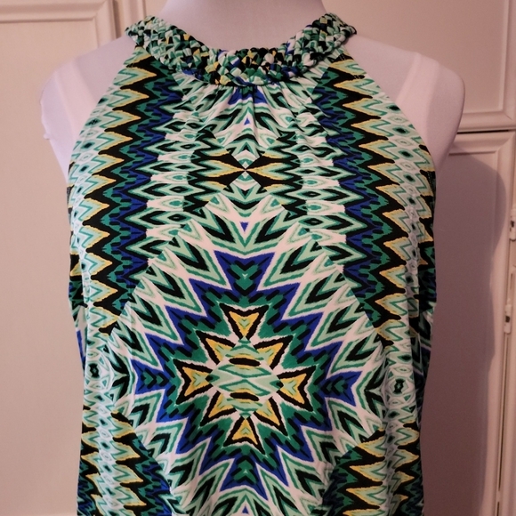 Laundry by Design Print Halter Mini Dress - Picture 2 of 7
